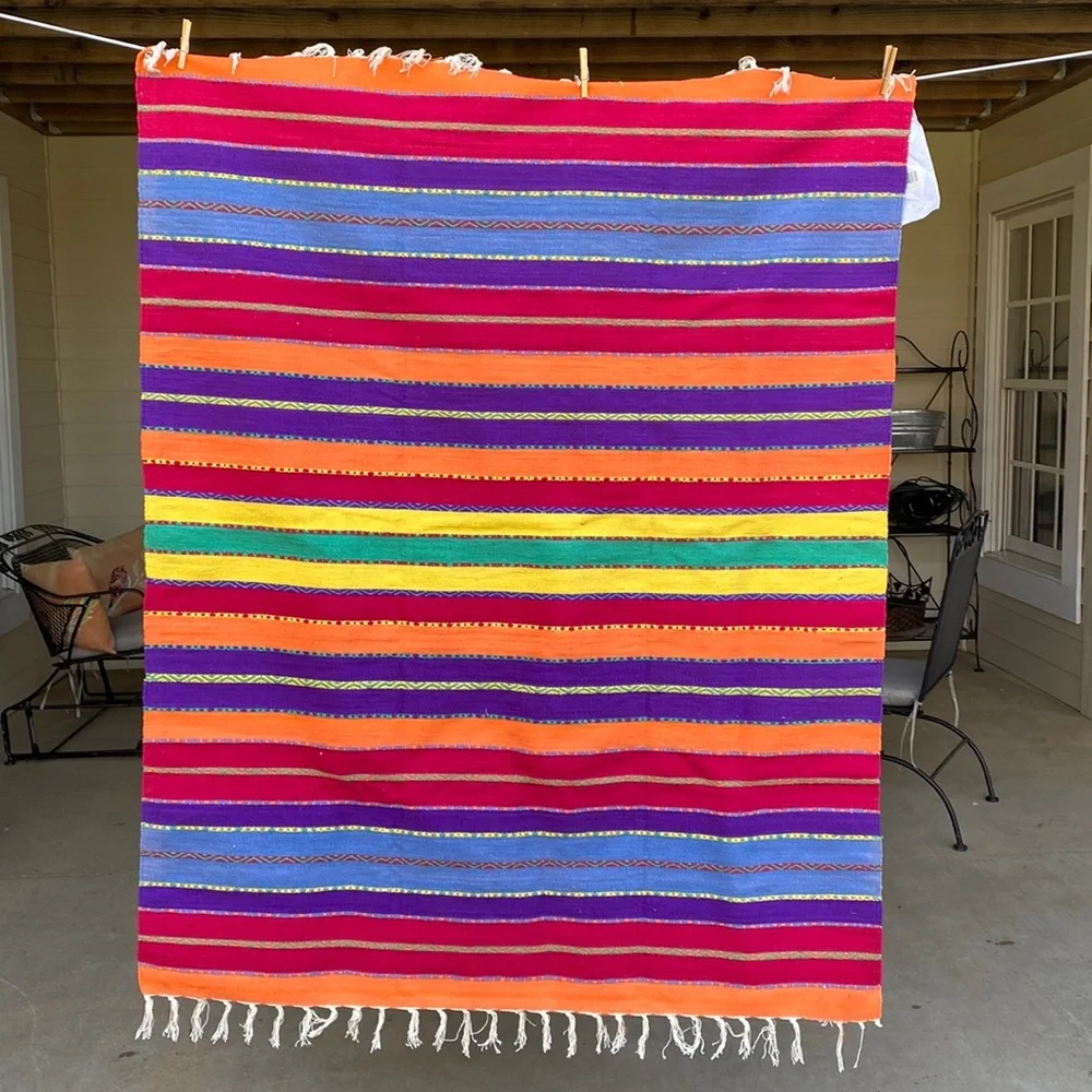 Pier 1 Imports Multi Bright Beach Rug